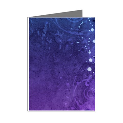 Purple Splash Mini Greeting Cards (Pkg of 8) from ArtsNow.com Right