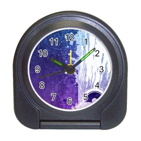 Purple Splash Travel Alarm Clock from ArtsNow.com Front