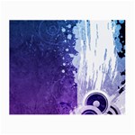 Purple Splash Small Glasses Cloth