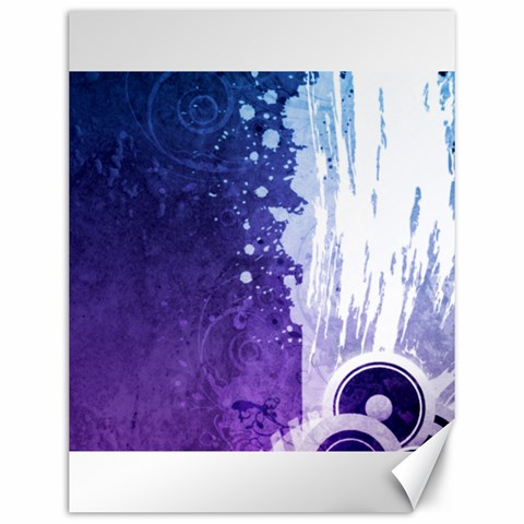 Purple Splash Canvas 12  x 16  from ArtsNow.com 11.86 x15.41  Canvas - 1