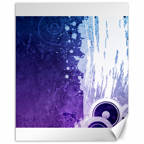 Purple Splash Canvas 16  x 20  from ArtsNow.com 15.75 x19.29  Canvas - 1