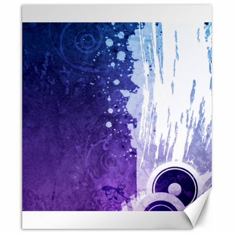 Purple Splash Canvas 20  x 24  from ArtsNow.com 19.57 x23.15  Canvas - 1