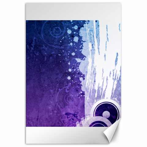 Purple Splash Canvas 20  x 30  from ArtsNow.com 19.62 x28.9  Canvas - 1