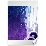 Purple Splash Canvas 20  x 30 