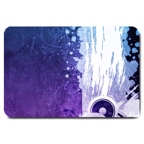 Purple Splash Large Doormat from ArtsNow.com 30 x20  Door Mat