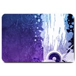 Purple Splash Large Doormat