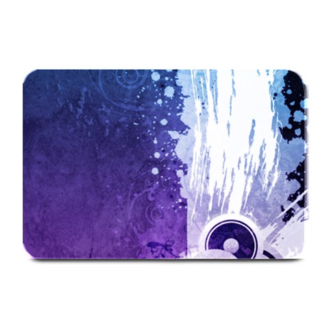 Purple Splash Plate Mat from ArtsNow.com 18 x12  Plate Mat