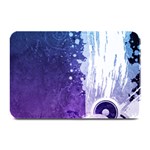 Purple Splash Plate Mat