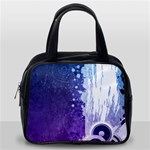 Purple Splash Classic Handbag (One Side)