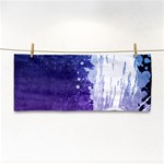 Purple Splash Hand Towel