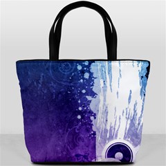 Purple Splash Bucket Bag from ArtsNow.com Front