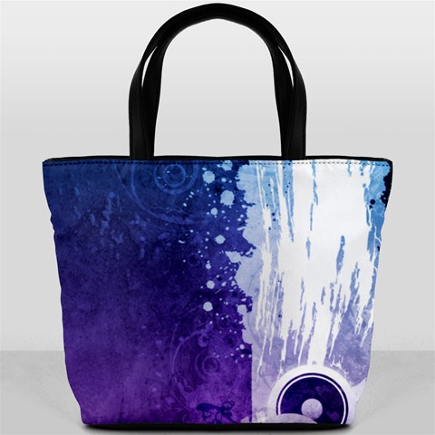 Purple Splash Bucket Bag from ArtsNow.com Back