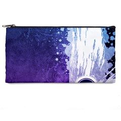 Purple Splash Pencil Case from ArtsNow.com Front