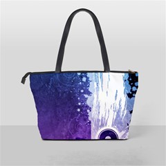 Purple Splash Classic Shoulder Handbag from ArtsNow.com Back