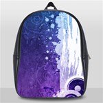 Purple Splash School Bag (Large)