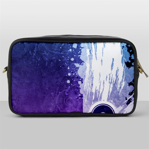 Purple Splash Toiletries Bag (One Side) from ArtsNow.com Front