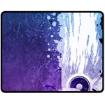 Purple Splash Fleece Blanket (Medium)