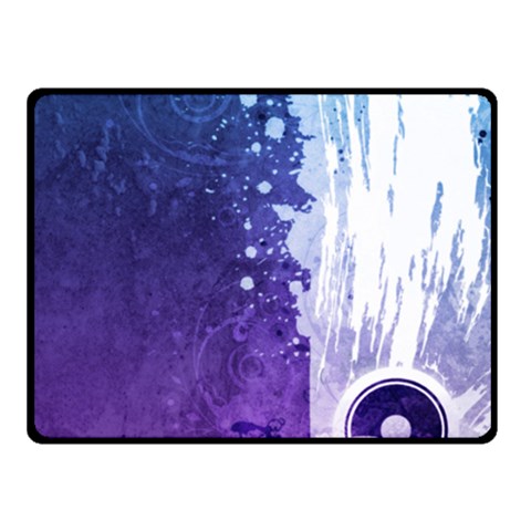 Purple Splash Fleece Blanket (Small) from ArtsNow.com 50 x40  Blanket Front