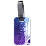 Purple Splash Luggage Tag (two sides)