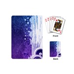 Purple Splash Playing Cards (Mini)