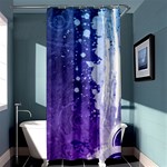 Purple Splash Shower Curtain 36  x 72  (Stall)