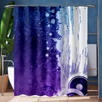 Purple Splash Shower Curtain 60  x 72  (Medium)