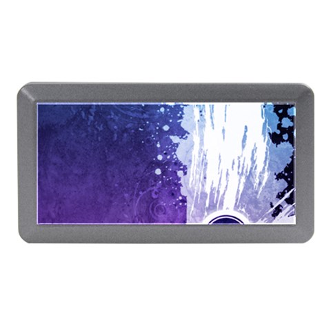 Purple Splash Memory Card Reader (Mini) from ArtsNow.com Front