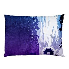 Purple Splash Pillow Case (Two Sides) from ArtsNow.com Front