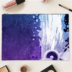 Purple Splash Cosmetic Bag (XXL)