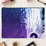 Purple Splash Cosmetic Bag (XXXL)