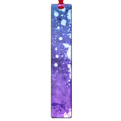 Purple Splash Large Book Mark from ArtsNow.com Front