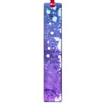 Purple Splash Large Book Mark