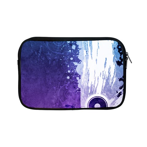 Purple Splash Apple iPad Mini Zipper Case from ArtsNow.com Front