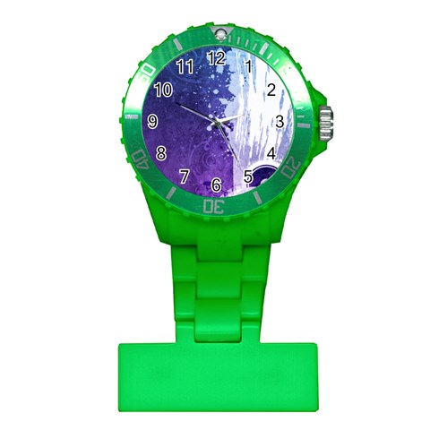 Purple Splash Plastic Nurses Watch from ArtsNow.com Front