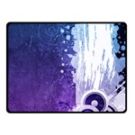 Purple Splash Double Sided Fleece Blanket (Small)