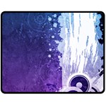 Purple Splash Double Sided Fleece Blanket (Medium)