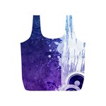 Purple Splash Full Print Recycle Bag (S)