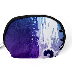 Purple Splash Accessory Pouch (Medium) from ArtsNow.com Back