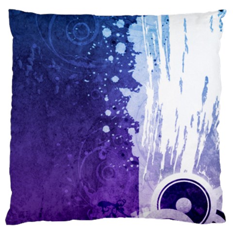 Purple Splash Standard Flano Cushion Case (One Side) from ArtsNow.com Front