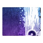 Purple Splash Double Sided Flano Blanket (Mini)