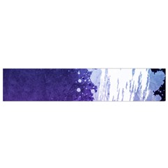 Purple Splash Small Flano Scarf from ArtsNow.com Front