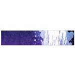 Purple Splash Small Flano Scarf