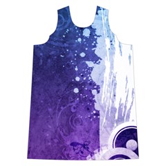 Purple Splash Shoulder Cutout Velvet One Piece from ArtsNow.com Front