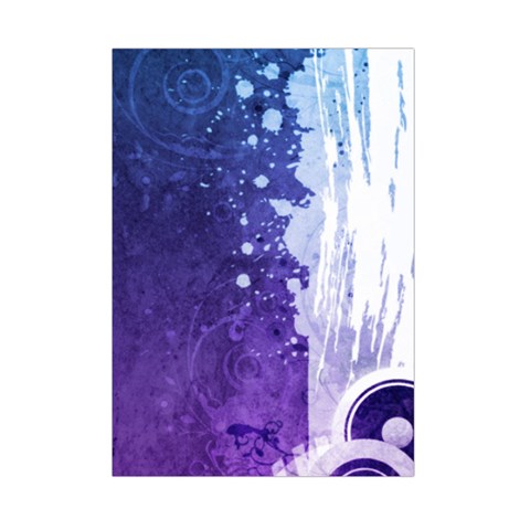 Purple Splash Small Tapestry from ArtsNow.com Front