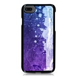 Purple Splash iPhone 8 Seamless Case (Black)