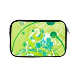 Green Blue Flower Art Apple MacBook Pro 13  Zipper Case