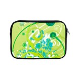 Green Blue Flower Art Apple MacBook Pro 15  Zipper Case