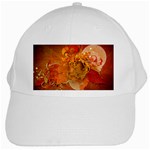 Fall Art White Cap