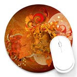 Fall Art Round Mousepad