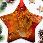 Fall Art Ornament (Star)